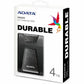 Adata DashDrive Durable HD650 4 TB Portable Hard Drive - External - Black - AHD650-4TU31-CBK