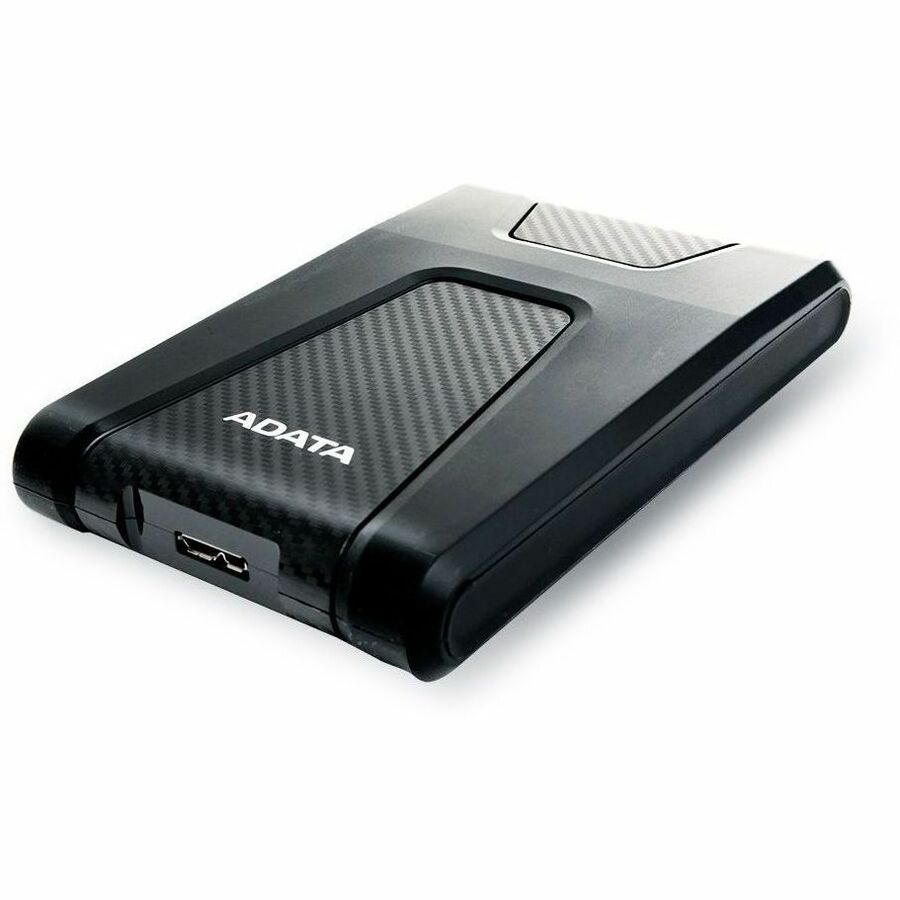 Adata DashDrive Durable HD650 4 TB Portable Hard Drive - External - Black - AHD650-4TU31-CBK