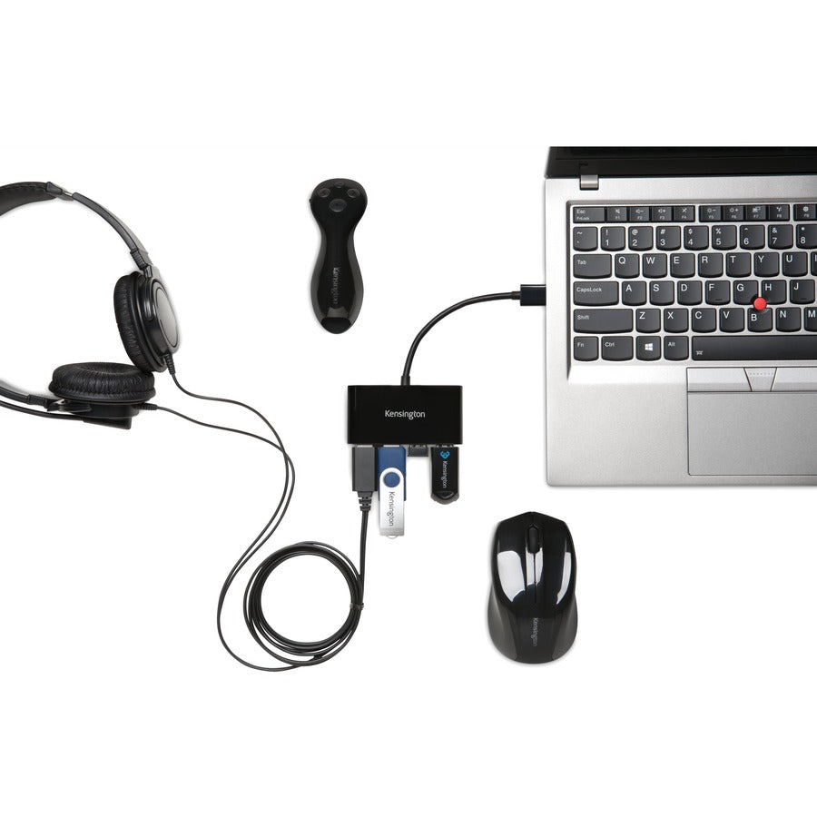 Kensington UH4000 USB 3.0 4-Port Hub - K39121WW