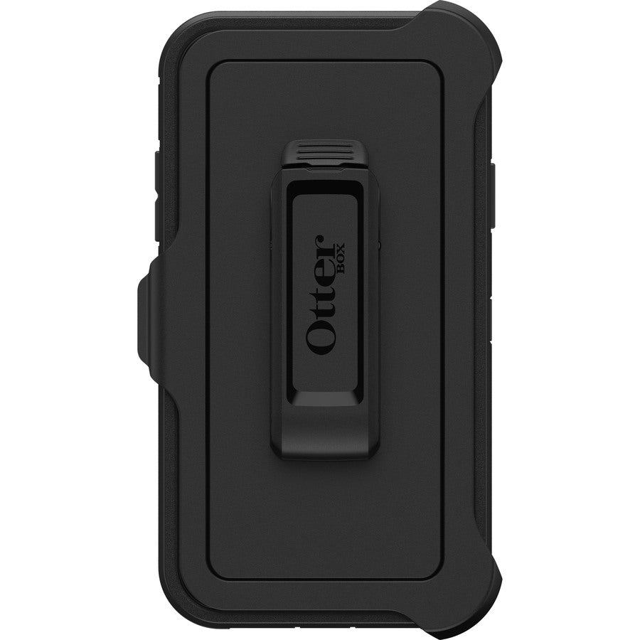 OtterBox Defender Rugged Carrying Case (Holster) Apple iPhone XR Smartphone - Black - 77-59761