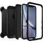 OtterBox Defender Rugged Carrying Case (Holster) Apple iPhone XR Smartphone - Black - 77-59761