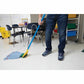 Rubbermaid Commercial Invader 60" Side-Gate Wet Mop Handle, Fiberglass Handle, Blue - FGH14600 BL00