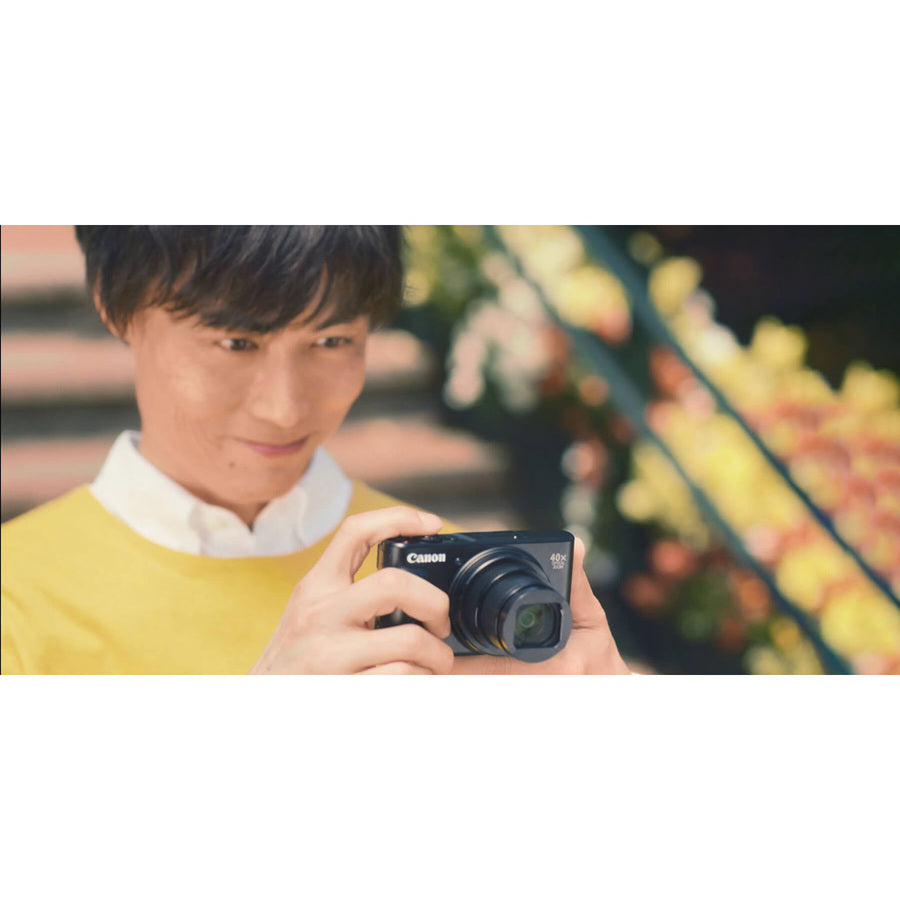 Canon PowerShot SX740 HS 20.3 Megapixel Compact Camera - Black - 2955C001