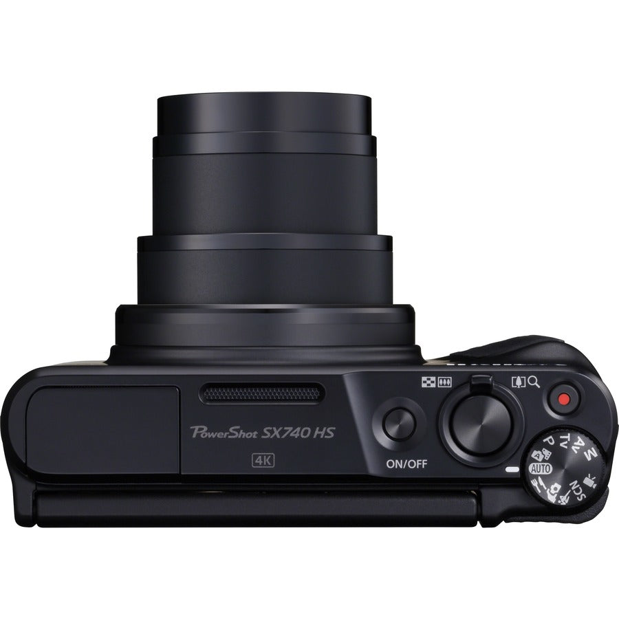 Canon PowerShot SX740 HS 20.3 Megapixel Compact Camera - Black - 2955C001