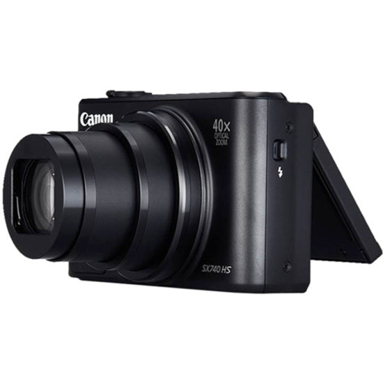 Canon PowerShot SX740 HS 20.3 Megapixel Compact Camera - Black - 2955C001