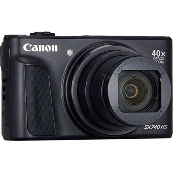 Canon PowerShot SX740 HS 20.3 Megapixel Compact Camera - Black - 2955C001
