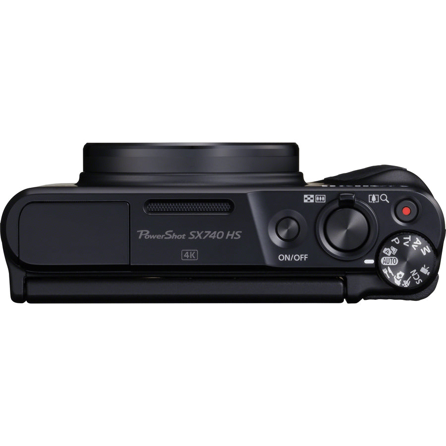 Canon PowerShot SX740 HS 20.3 Megapixel Compact Camera - Black - 2955C001
