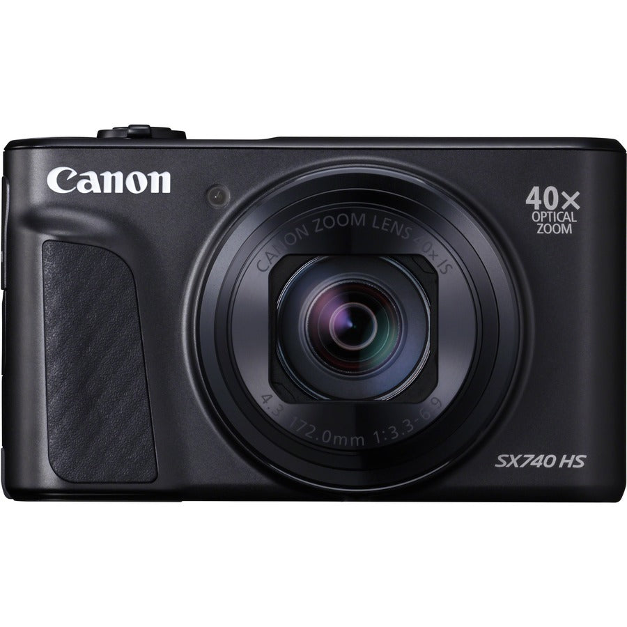Canon PowerShot SX740 HS 20.3 Megapixel Compact Camera - Black - 2955C001