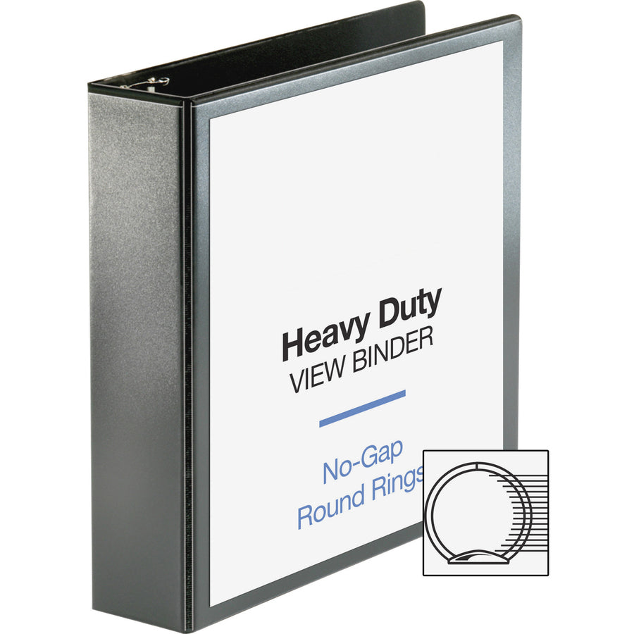 Business Source Heavy-duty View Binder - 68020