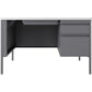 Lorell Fortress Series 48" Right-Pedestal Teachers Desk - 66940