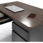 Lorell Fortress Series 48" Mobile Right-Pedestal Teachers Desk - 66943