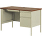 Lorell Fortress Series 45-1/2" Right Single-Pedestal Desk - 66947