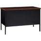 Lorell Fortress Series 45-1/2" Right Single-Pedestal Desk - 66948