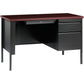 Lorell Fortress Series 45-1/2" Right Single-Pedestal Desk