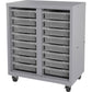 Lorell Pull-out Bins Mobile Storage Unit - 71102