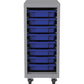 Lorell Pull-out Bins Mobile Storage Tower - 71106