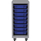 Lorell Pull-out Bins Mobile Storage Tower - 71106