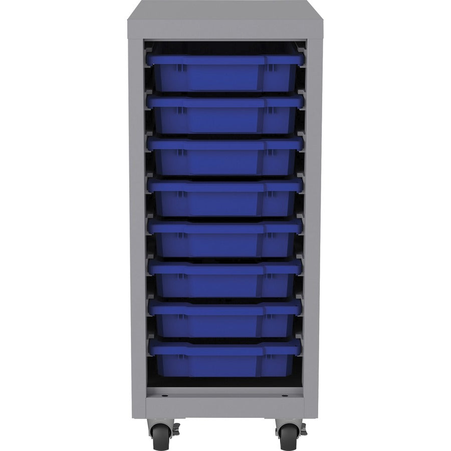 Lorell Pull-out Bins Mobile Storage Tower - 71106