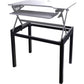 Lorell Adjustable Desk Riser Floor Stand - 82015