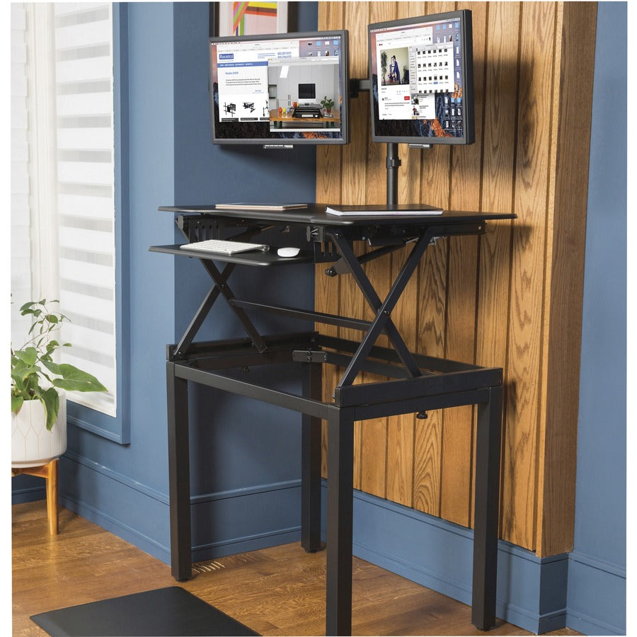 Lorell Adjustable Desk Riser Floor Stand - 82015