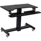 Lorell Mobile Standing Work and School Desk - 82016