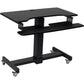 Lorell Mobile Standing Work and School Desk - 82016
