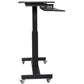 Lorell Mobile Standing Work and School Desk - 82016