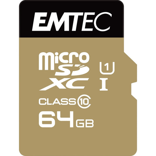 EMTEC Gold+ 64 GB Class 10 microSDXC - 1
