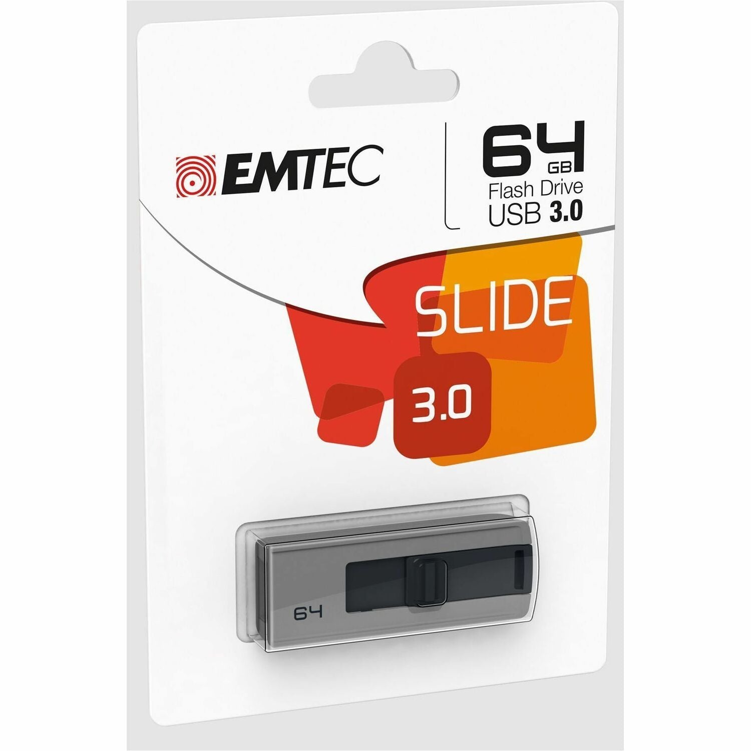 EMTEC Slide 3.0 USB Flash Drives 64 GB