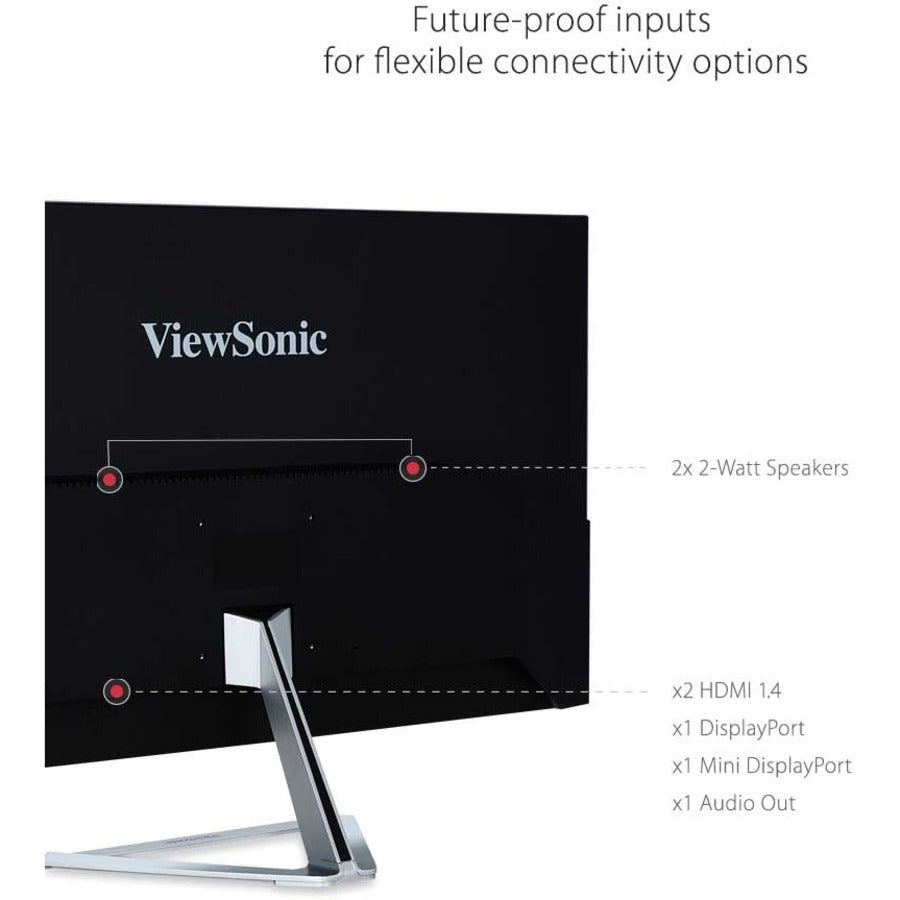 Viewsonic 32" Display, IPS Panel, 2560 x 1440 Resolution - VX3276-2K-MHD