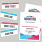 Avery&reg; Vertical Name Badge and Ticket Insertsfor Laser and Inkjet Printers, 6" x 4-1/4" - 8522