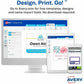 Avery&reg; Vertical Name Badge and Ticket Insertsfor Laser and Inkjet Printers, 6" x 4-1/4" - 8522