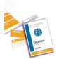 Avery&reg; Vertical Name Badge and Ticket Insertsfor Laser and Inkjet Printers, 6" x 4-1/4" - 8522