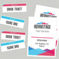 Avery&reg; Vertical Name Badge and Ticket Insertsfor Laser and Inkjet Printers, 6" x 4-1/4" - 8522