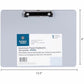 Business Source Landscape Plastic Clipboard - 49266