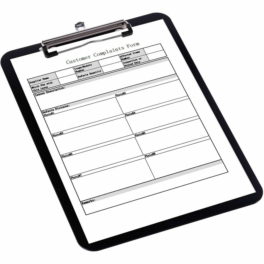 Business Source Shatterproof Clipboard - 49269