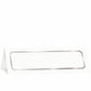 St. James&reg; Overtures&reg; Classic Tent Cards, White, Silver Foil, Fold to 8½ x 2¾" , Pack of 50, 71440 - 71440