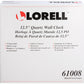 Lorell 12-1/2" Slimline Wall Clock - 61008