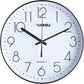 Lorell 12" Round Quiet Wall Clock