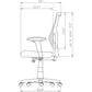 Lorell Conjure Executive Mesh High-back Chair - 62000