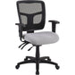 Lorell Ergomesh Executive Mesh Mid-Back Office Chair (86201) Frame - 86211