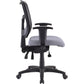 Lorell Ergomesh Executive Mesh Mid-Back Office Chair (86201) Frame - 86211