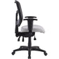 Lorell Ergomesh Executive Mesh Mid-Back Office Chair (86201) Frame - 86211