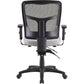 Lorell Ergomesh Executive Mesh Mid-Back Office Chair (86201) Frame - 86211