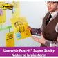 Post-it&reg; Super Sticky Big Notes - BN11G