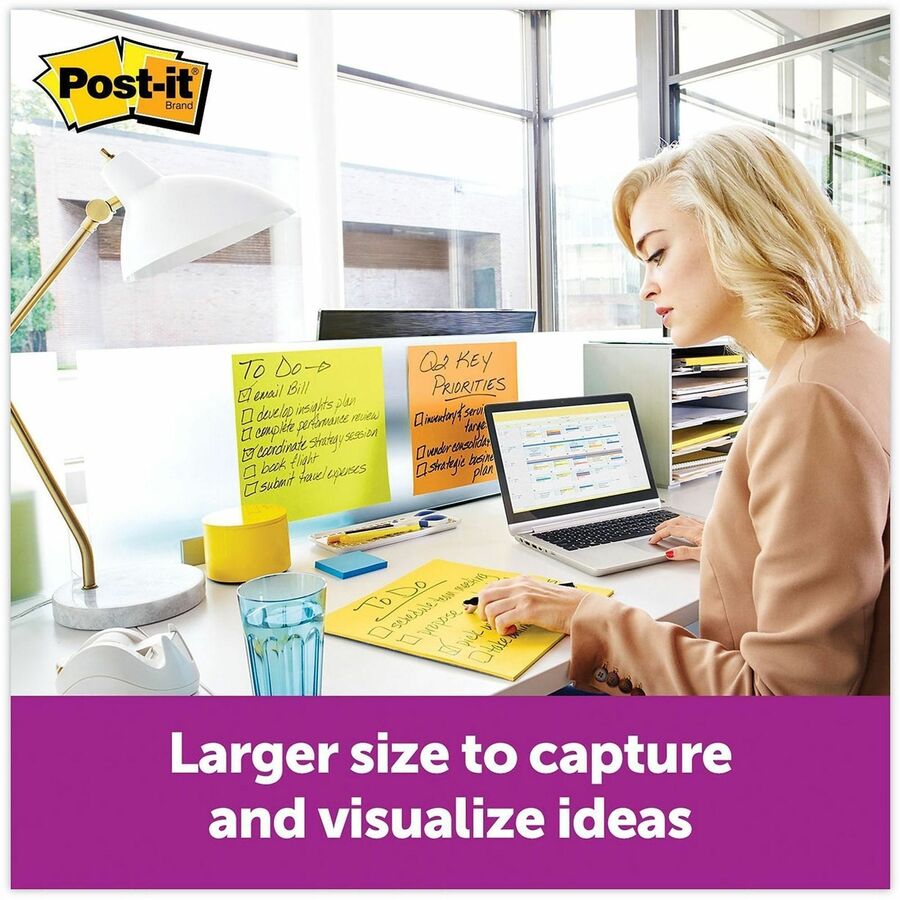 Post-it&reg; Super Sticky Big Notes - BN11G
