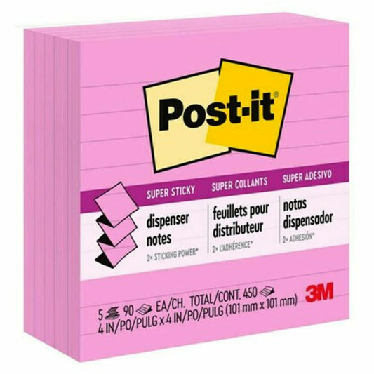 Post-it&reg; Super Sticky Pop-up Lined Note Refills