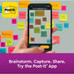 Post-it&reg; Super Sticky Pop-up Lined Note Refills - R440WASS