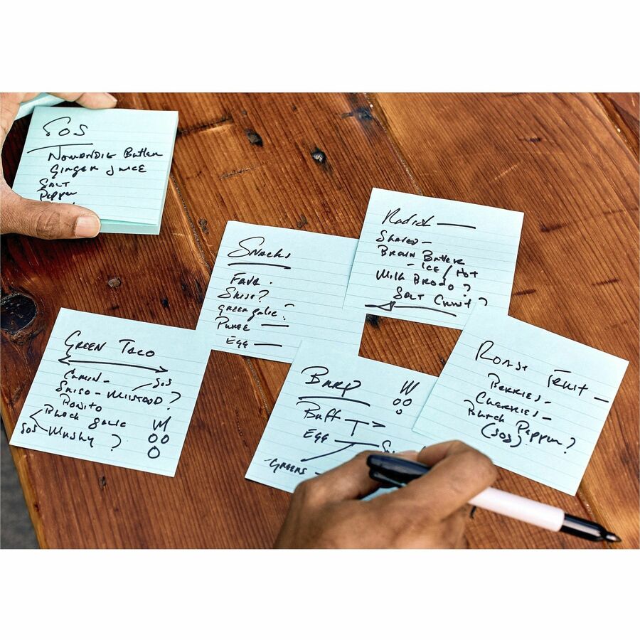 Post-it&reg; Super Sticky Pop-up Lined Note Refills - R440WASS