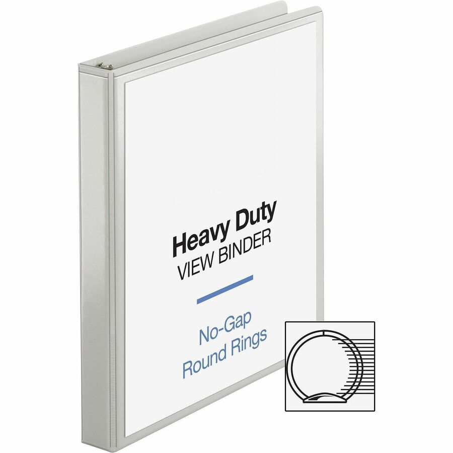 Business Source Heavy-duty View Binder - 19601